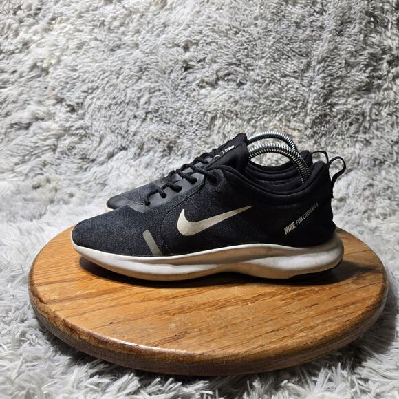 Nike Flex Experience RN Women Size 8.5 Gray Black White Running Shoes AR4948-013 - Picture 1 of 10